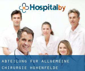 Abteilung für Allgemeine Chirurgie (Hohenfelde)