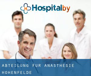 Abteilung für Anästhesie (Hohenfelde)