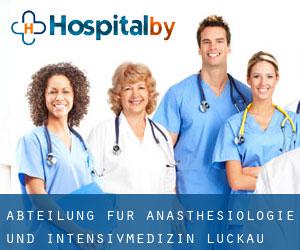 Abteilung für Anästhesiologie und Intensivmedizin (Luckau)