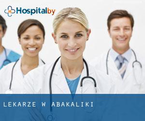 Lekarze w Abakaliki