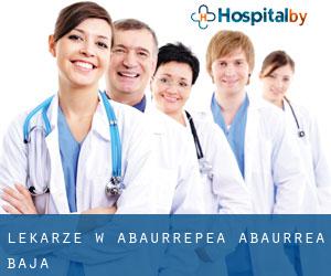 Lekarze w Abaurrepea / Abaurrea Baja