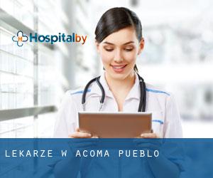 Lekarze w Acoma Pueblo