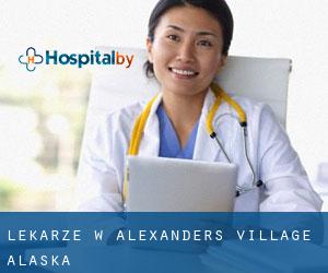 Lekarze w Alexanders Village (Alaska)