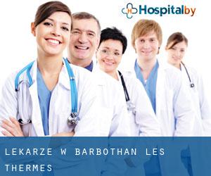 Lekarze w Barbothan Les Thermes