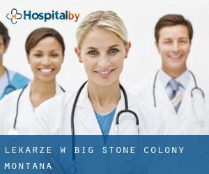 Lekarze w Big Stone Colony (Montana)