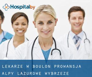 Lekarze w Boulon (Prowansja-Alpy-Lazurowe Wybrzeże)