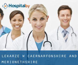 Lekarze w Caernarfonshire and Merionethshire