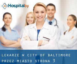 Lekarze w City of Baltimore przez miasto - strona 3