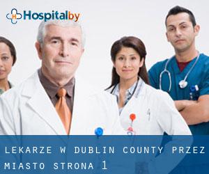 Lekarze w Dublin County przez miasto - strona 1