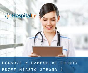 Lekarze w Hampshire County przez miasto - strona 1