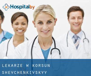 Lekarze w Korsun'-Shevchenkivs'kyy