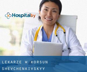 Lekarze w Korsun'-Shevchenkivs'kyy