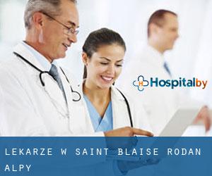 Lekarze w Saint-Blaise (Rodan-Alpy)