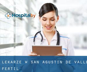 Lekarze w San Agustín de Valle Fértil