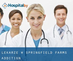 Lekarze w Springfield Farms Addition