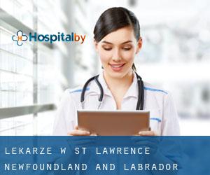 Lekarze w St. Lawrence (Newfoundland and Labrador)