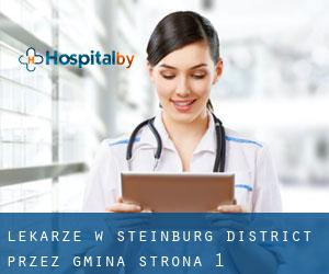 Lekarze w Steinburg District przez gmina - strona 1
