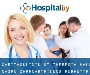 Caritasklinik St. Theresia Hals- Nasen- Ohrenabteilung (Rußhütte)