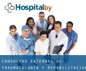 Consultas Externas de Traumatología y Rehabilitación (Hellín)