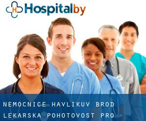 Nemocnice Havlíčkův Brod Lékařská pohotovost pro dospělé (Havlíckuv Brod)