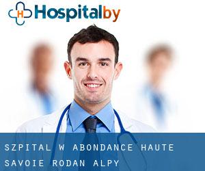 szpital w Abondance (Haute-Savoie, Rodan-Alpy)