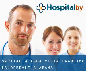 szpital w Aqua Vista (Hrabstwo Lauderdale, Alabama)