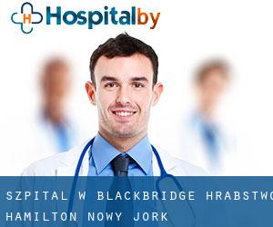 szpital w Blackbridge (Hrabstwo Hamilton, Nowy Jork)
