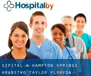 szpital w Hampton Springs (Hrabstwo Taylor, Floryda)